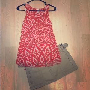 Gorgeous Sheer Tribal Inspired Tank Top